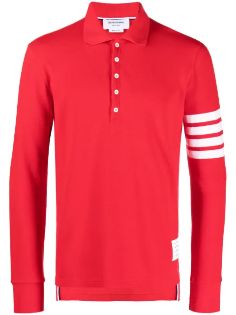 Thom Browne 4-Bar Stripe 2003-print polo shirt