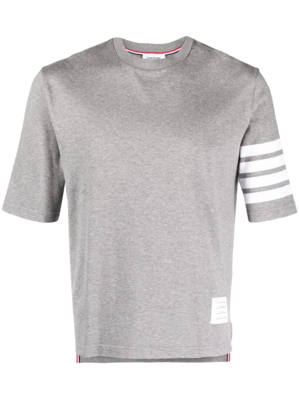Thom Browne 4BAR 2003 Tシャツ | グレー | FARFETCH JP