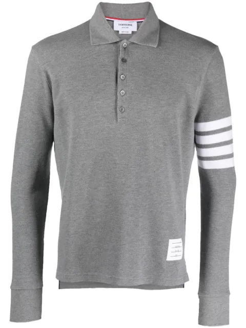 Thom Browne 4-Bar Stripe 2003-print polo shirt