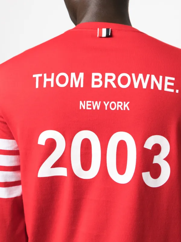 【関税&送料込】Thom Browne 4Bar Shirt Thom Browne 4-Bar Sleeve Shirt | Blue | FARFETCH