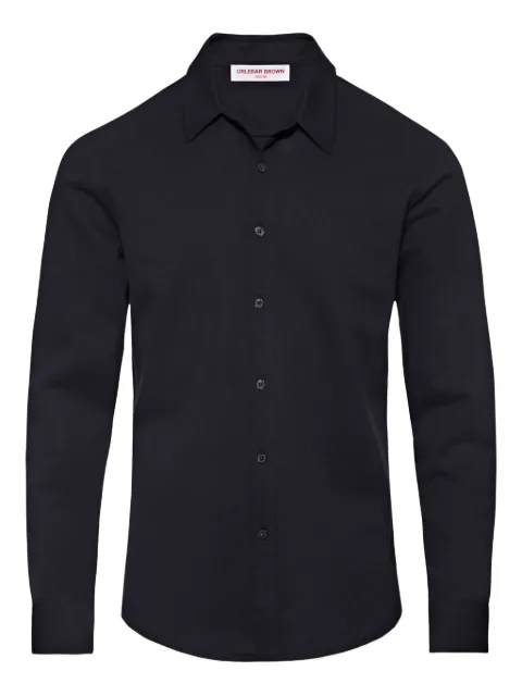 Orlebar Brown Giles piqué cotton shirt