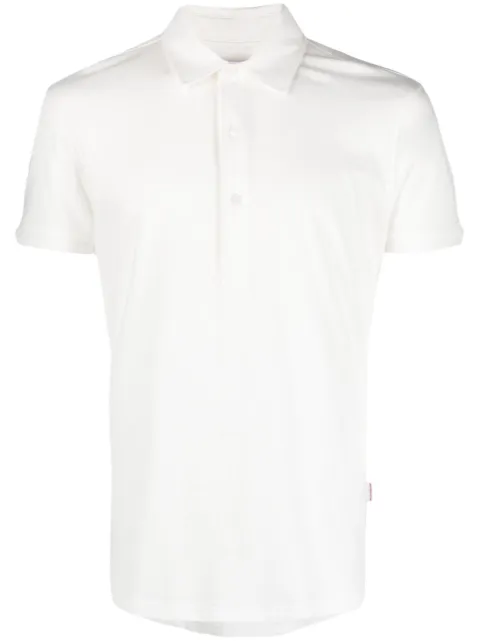 Orlebar Brown Sebastian cotton-silk polo shirt