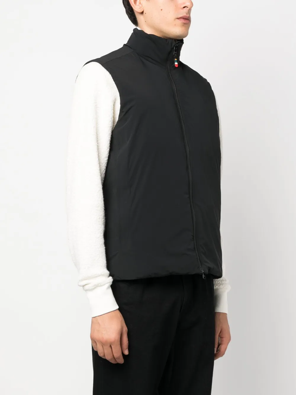 Orlebar Brown Bodywarmer met rits Zwart