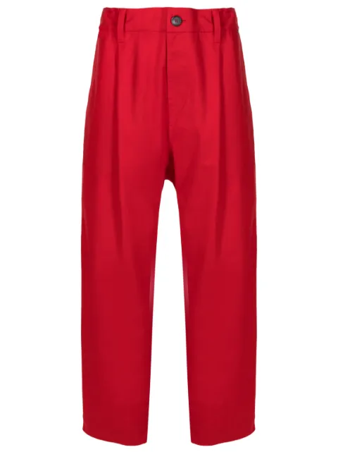 Àlg Calça wide leg de algodão
