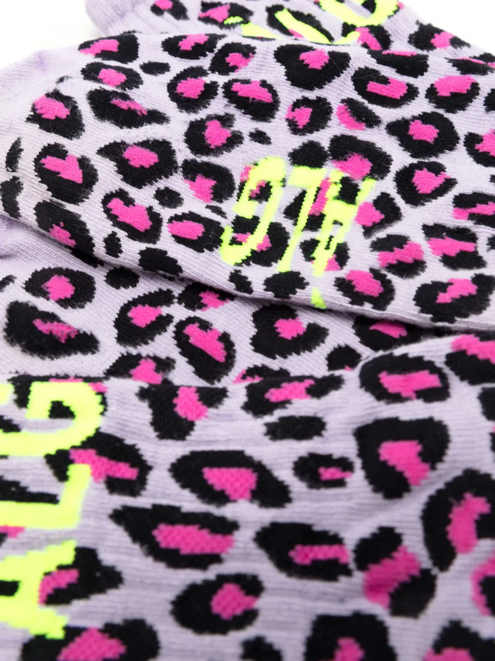 Àlg Par de meias com estampa de leopardo | Homem | Image 2