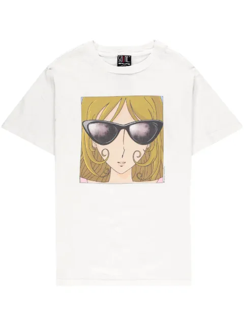 SAINT MXXXXXX graphic-print cotton T-Shirt 