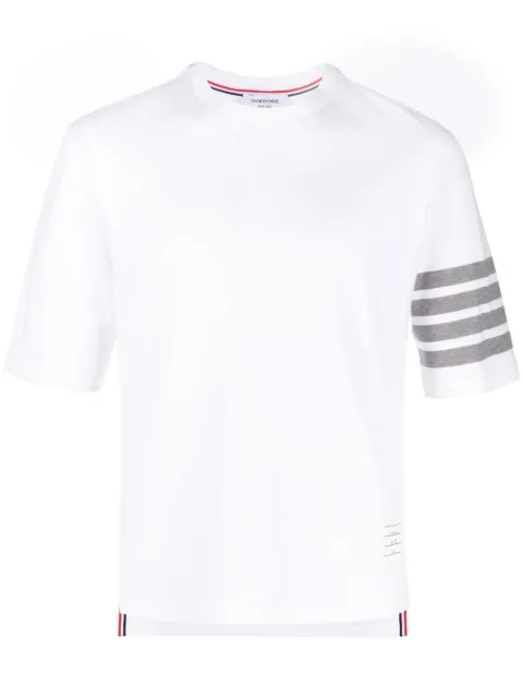 Thom Browne playera con motivo 4-Bar y estampado 2003