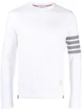 Thom Browne 4-Bar Stripe 2003-print T-shirt - White