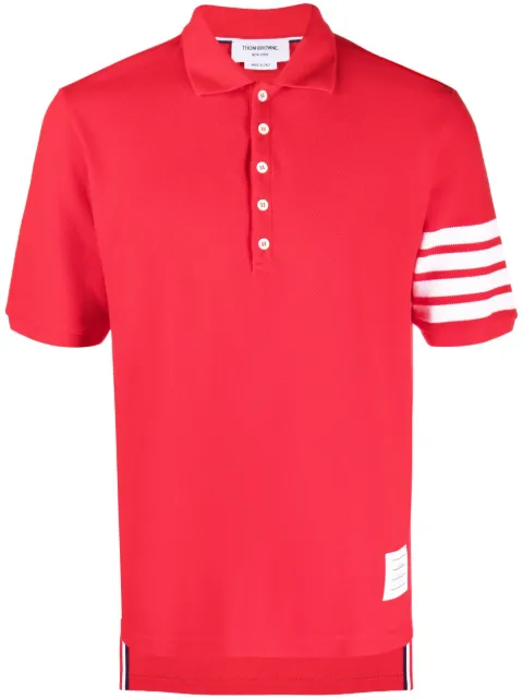Thom Browne playera tipo polo con motivo 4-Bar