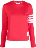 Thom Browne 4-Bar Stripe 2003-print T-shirt - Red