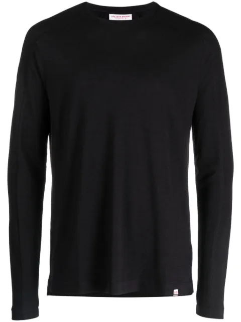 Orlebar Brown crew-neck long-sleeve T-shirt