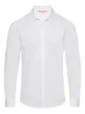 Orlebar Brown Giles piqué cotton shirt - White