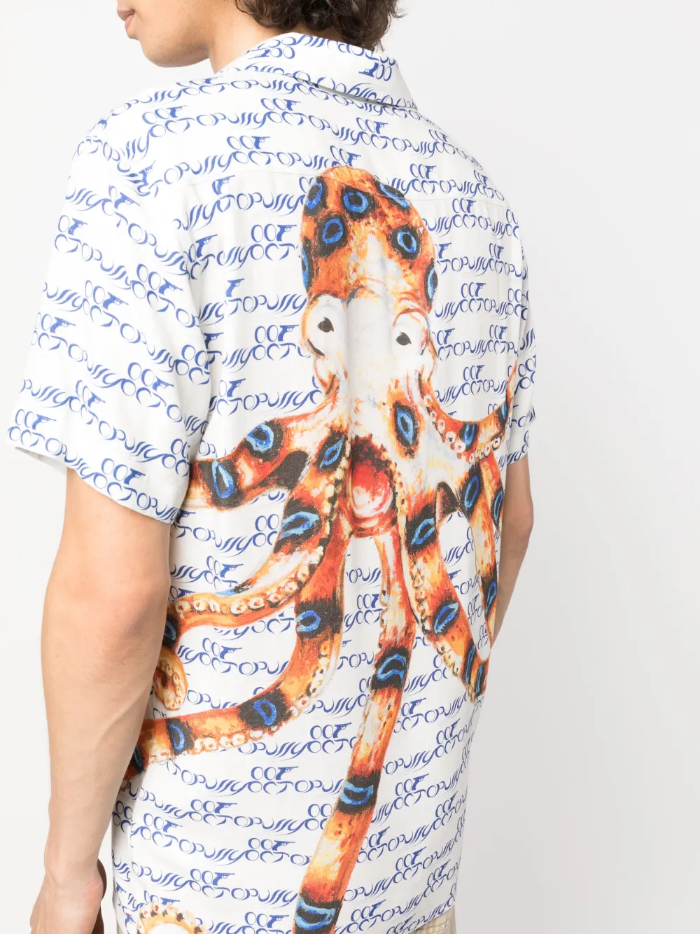 Orlebar Brown Travis James Bond Shirt In White