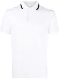 Orlebar Brown Dominic stripe-trim polo shirt - White