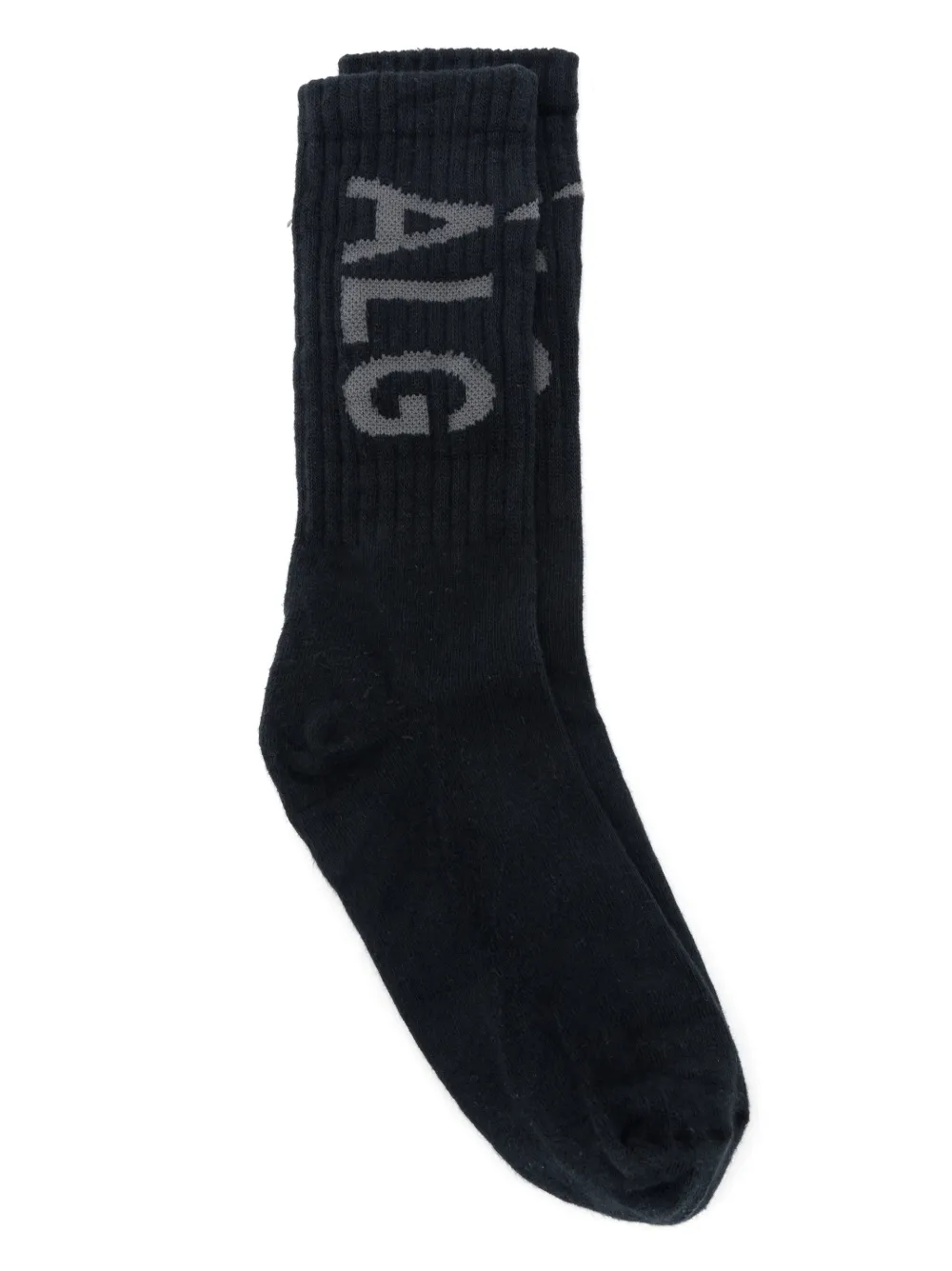 Àlg Par de meias com logo | Preto | Image 1