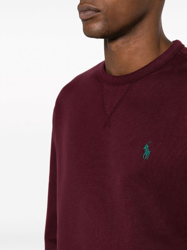 Burgundy hotsell polo sweater