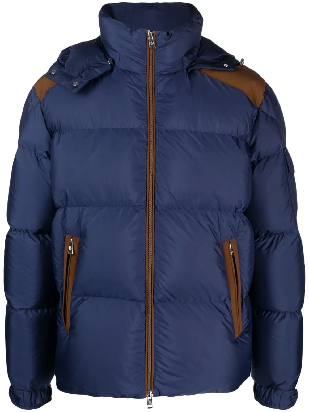 Moncler Gewatteerd jack Blauw