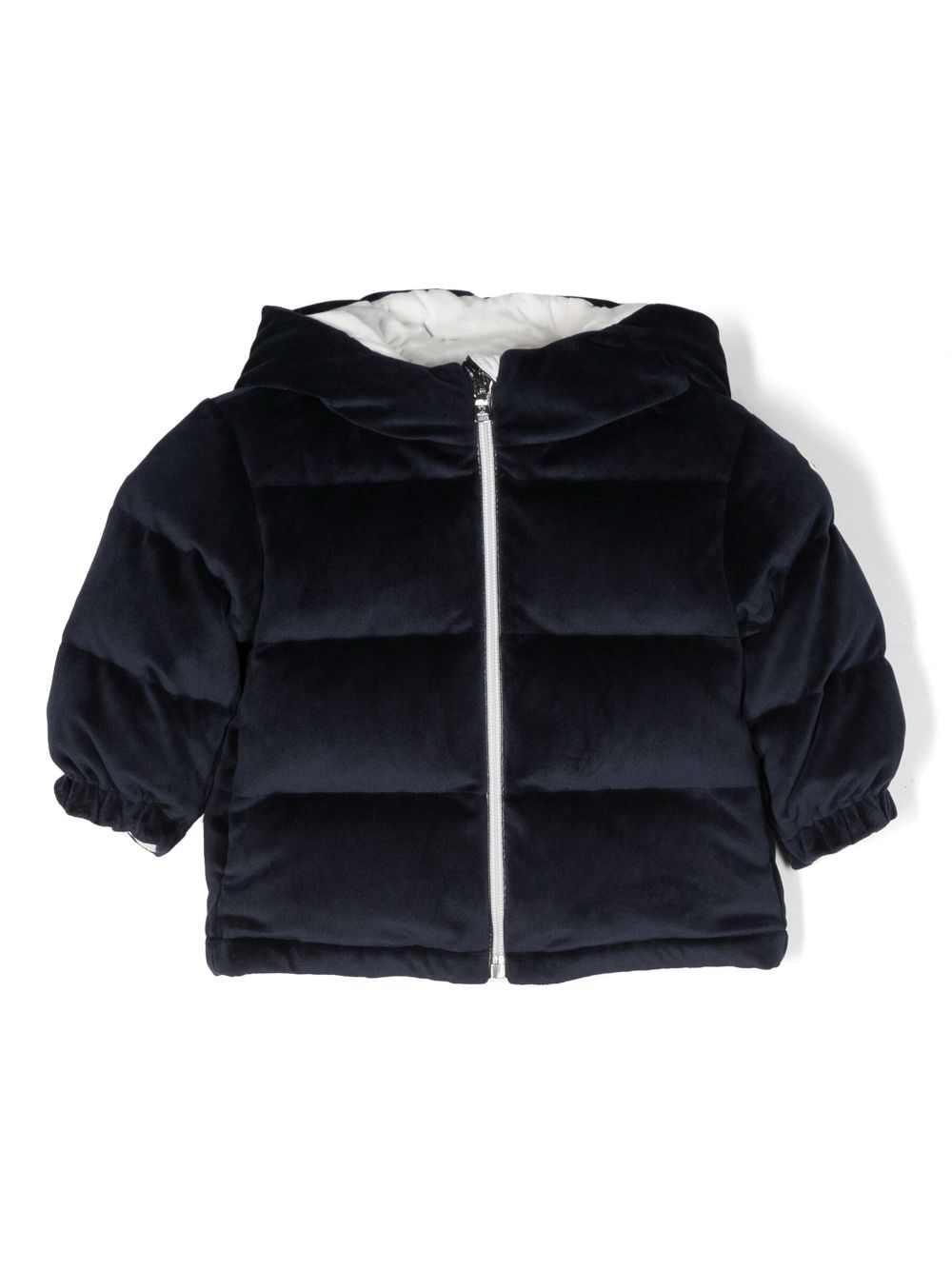 Moncler Enfant Daos padded hooded jacket - Blue