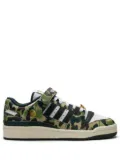 adidas x BAPE Forum 84 Low ""30th Anniversary Green Camo"" sneakers