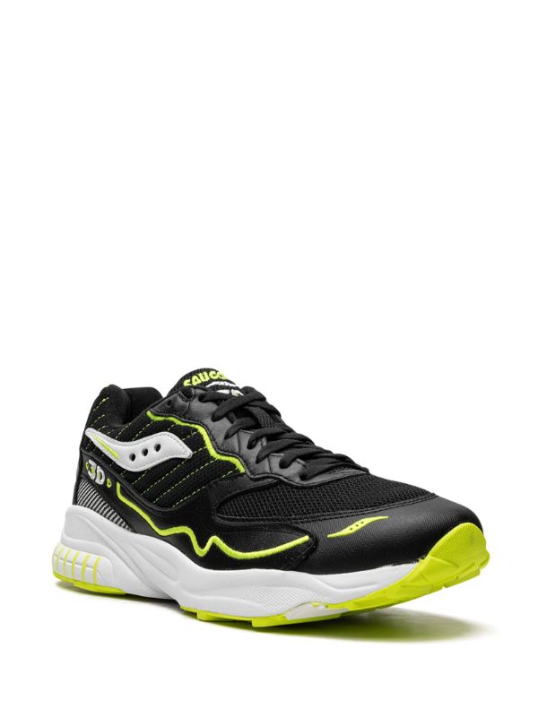 Saucony black sale and yellow