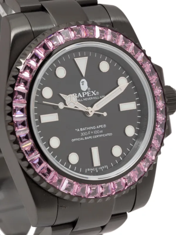 A BATHING APE® Type 1 Bapex 40mm 腕時計 - Farfetch