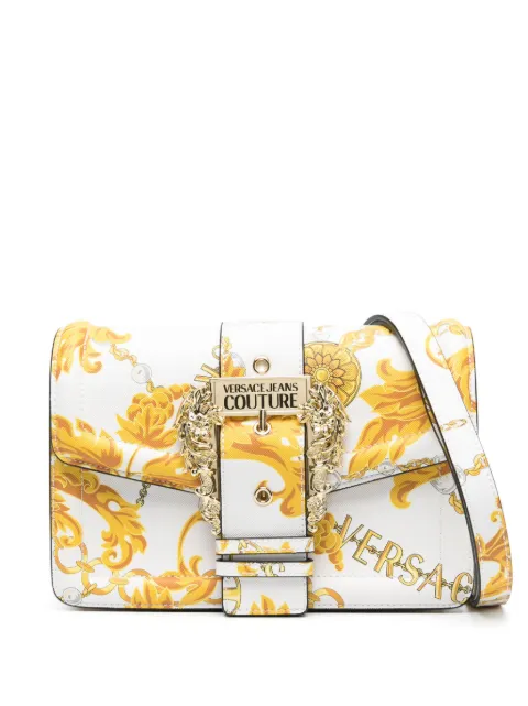 Versace Jeans Couture baroque-print satchel bag