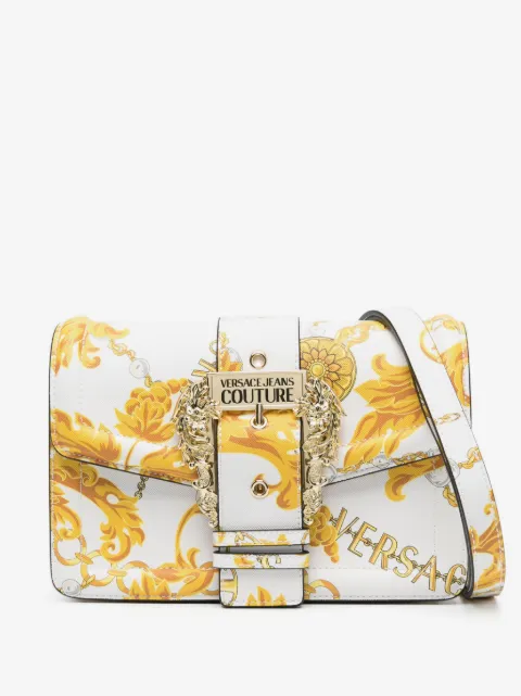 Versace Jeans Couture baroque-print satchel bag