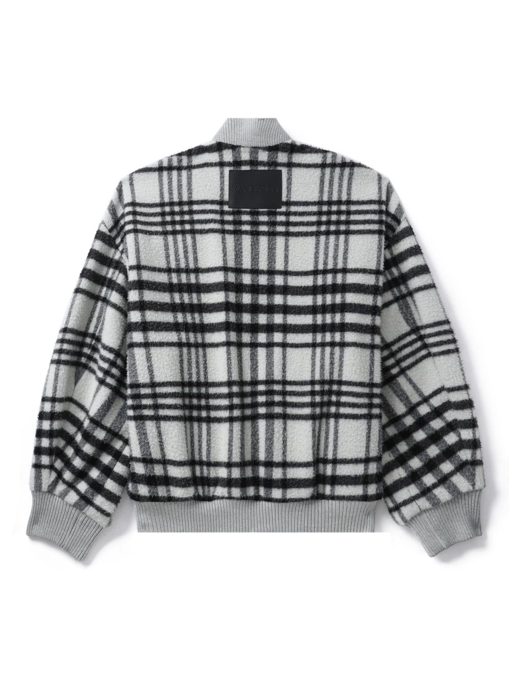 Where to shop for cheap JW Anderson checked zipped bomber jacket Men