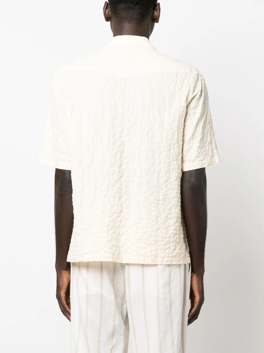 Officine Generale waffleeffect shortsleeve Shirt Farfetch