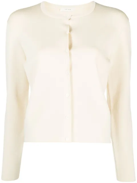 The Row Corole ribbed-knit cardigan