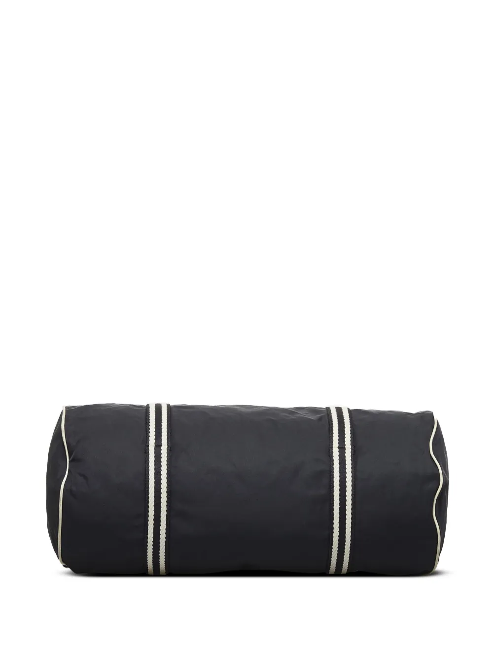 Gucci Pre-Owned - Sports line logo patch duffle bag - women - Nylon/Canvas - One Size - Black 3