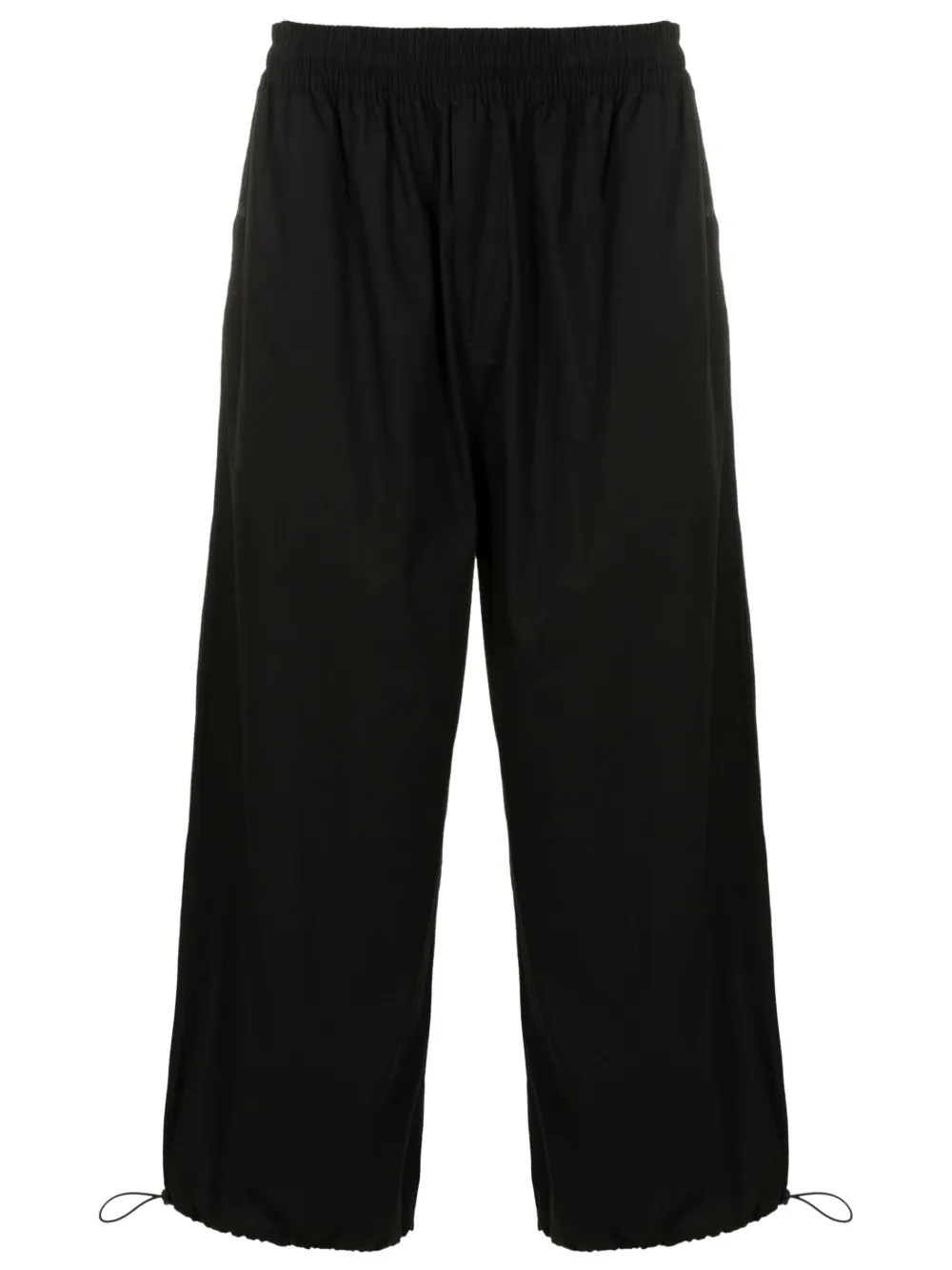 Àlg Calça pantacourt com ajuste no cós | Preto | Image 1