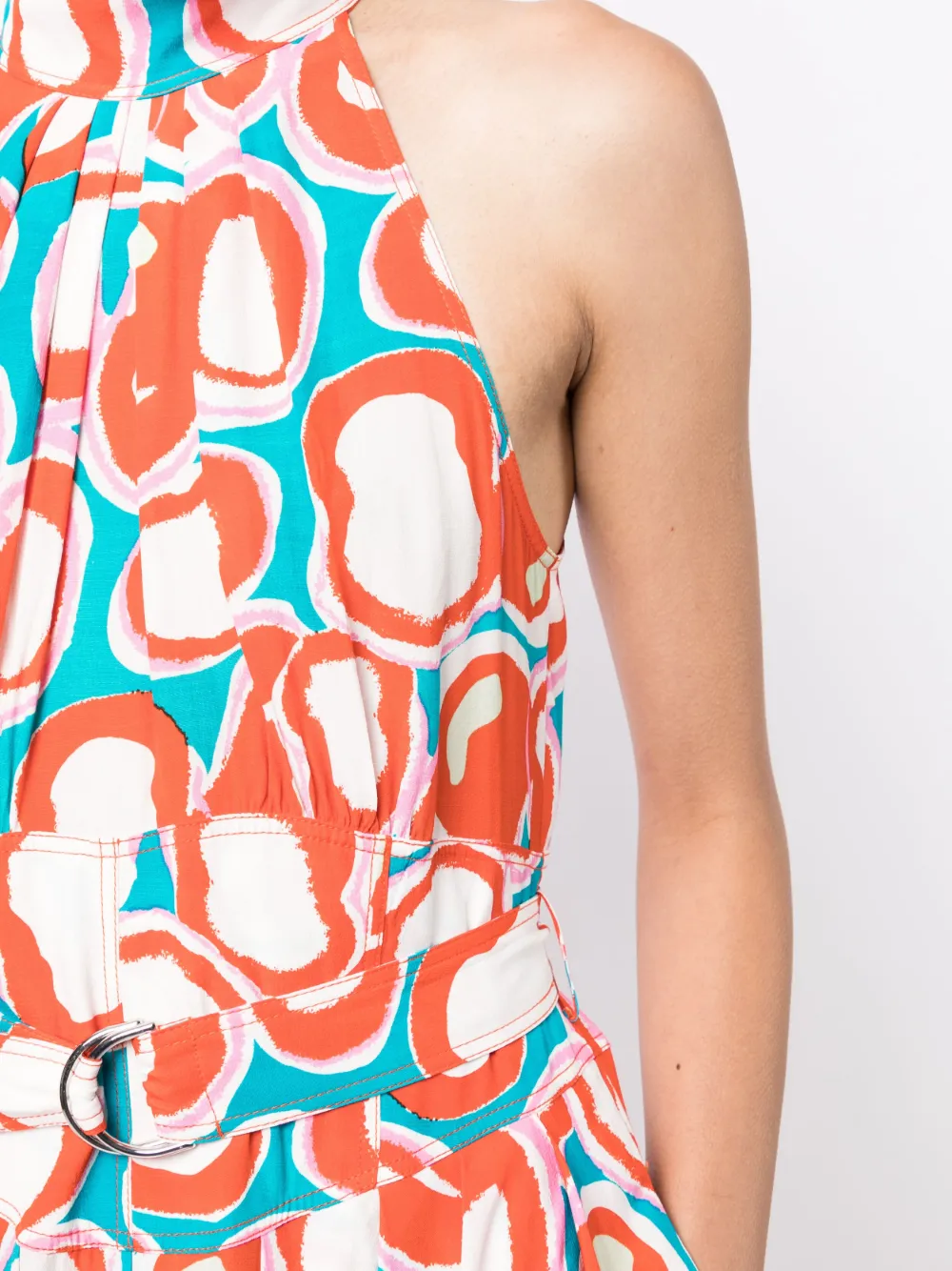 Dvf halter outlet dress