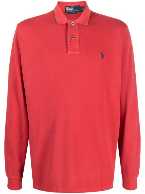 Polo Ralph Lauren logo-embroidered cotton polo shirt Men