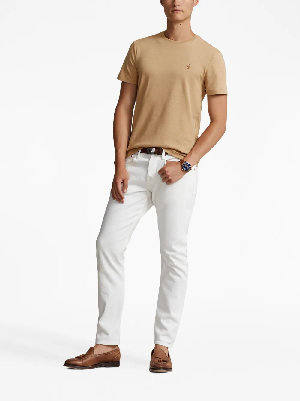 Polo Ralph Lauren Polo Pony-embroidered cotton T-shirt | T-Shirts | Image 2