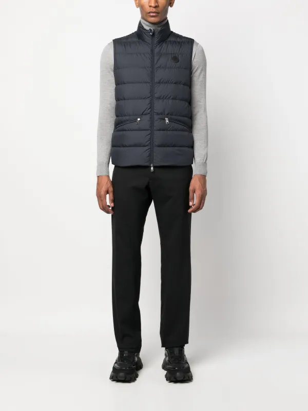 Moncler Treompan logo-appliqué Padded Vest - Farfetch