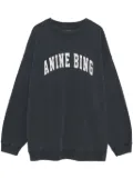 ANINE BING Tyler organic-cotton sweatshirt - Black
