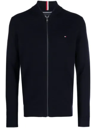 Tommy hilfiger zip clearance up cardigan