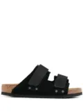 Birkenstock Uji leather slides - Black