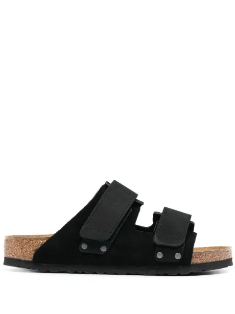 Birkenstock Uji leather slides