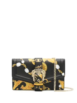 Versace Jeans Couture バロック ショルダーバッグ | ブラック 
