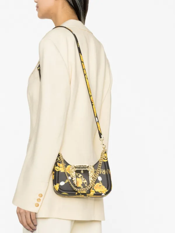 Versace Jeans Couture Chain Couture-print Shoulder Bag
