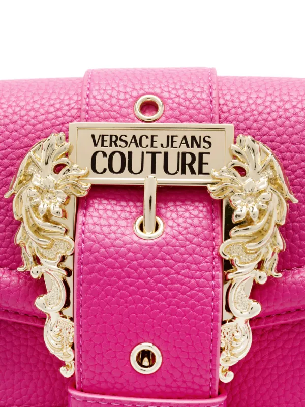 VERSACE JEANS COUTURE ショルダーバッグ ピンク バロック-