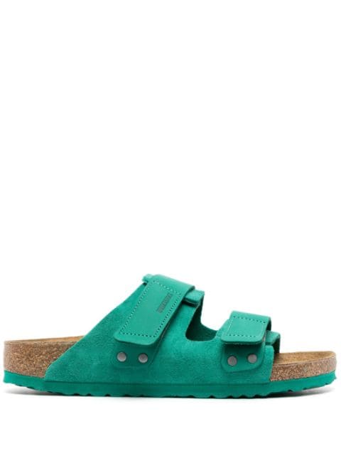 Birkenstock - Uji touch-strap suede sandals