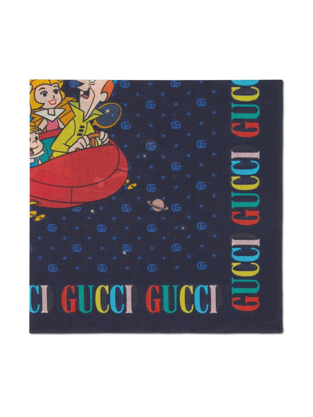 Gucci Kids Sjaal met GG Supreme-print - Blauw