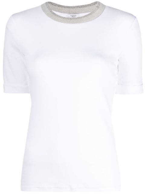 Peserico round-neck short-sleeve T-shirt 
