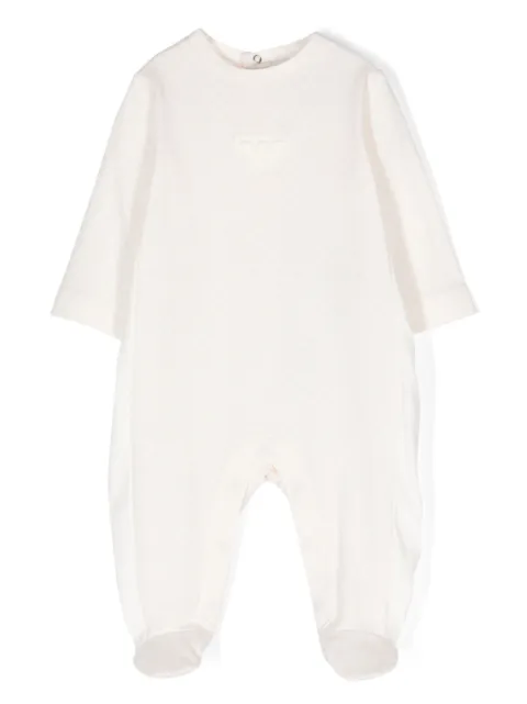Emporio Armani Kids logo-print cotton pyjamas