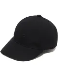 A.P.C. logo-embroidered cotton cap - Black