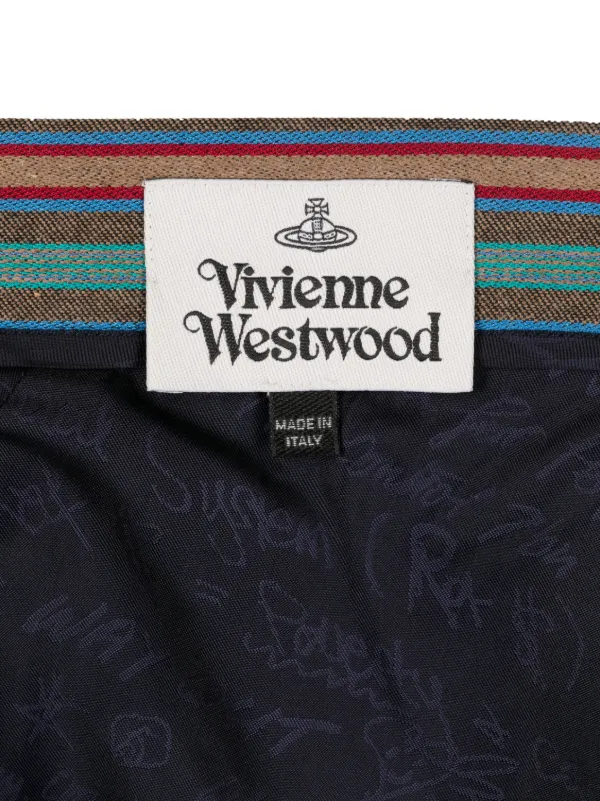 Vivienne Westwood Pre-Owned 2010s ストライプ ミニスカート