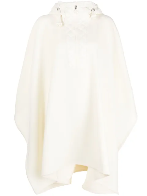 Moncler panelled cape